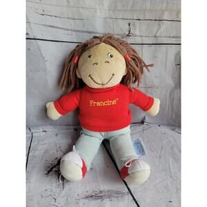 PBS Arthur friend Francine Eden plush stuffed animal Marc Brown TV character